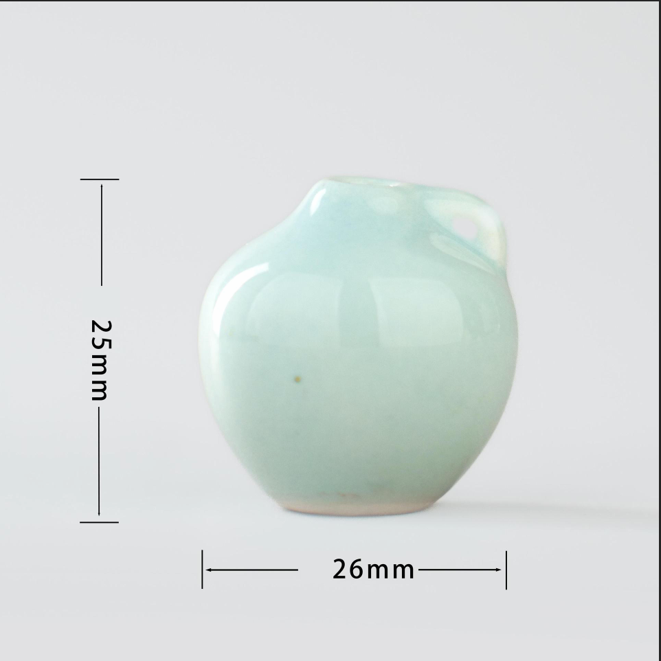Miniature Jingdezhen Ceramic Vase Fridge Magnet