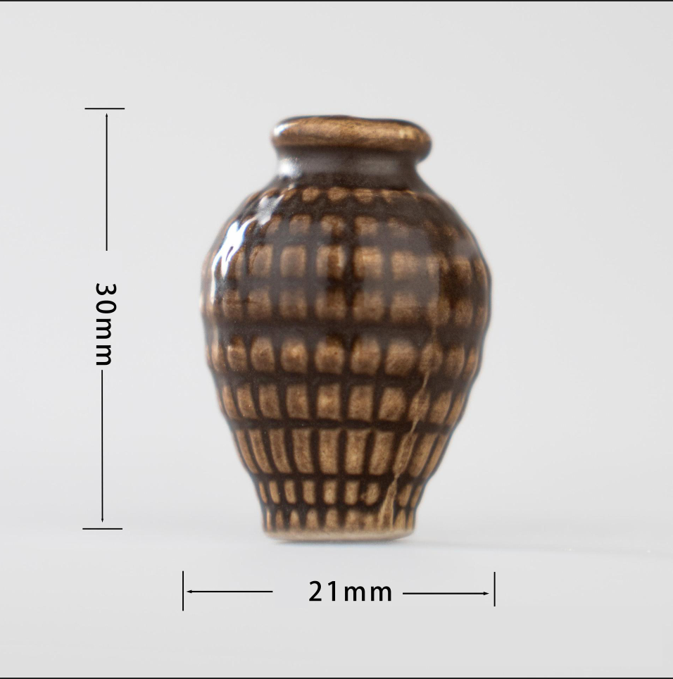Miniature Jingdezhen Ceramic Vase Fridge Magnet