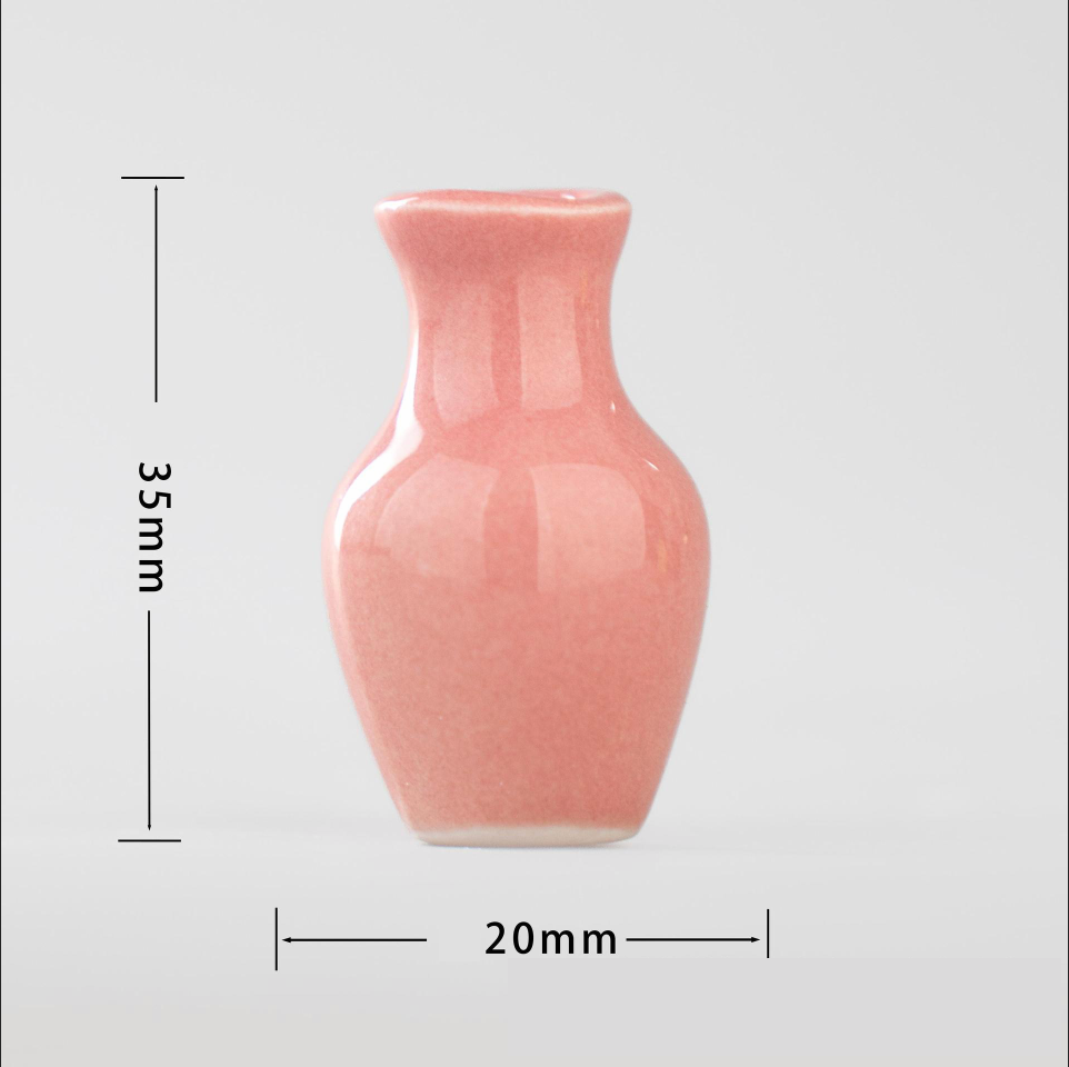 Miniature Jingdezhen Ceramic Vase Fridge Magnet