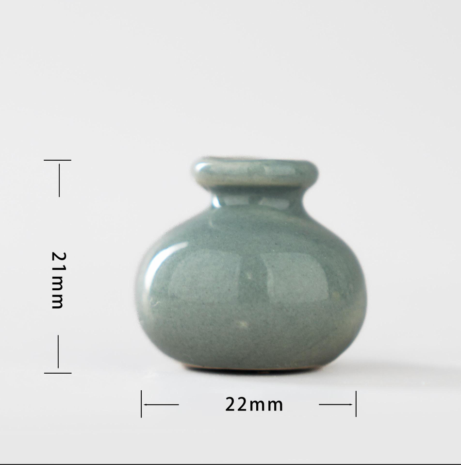 Miniature Jingdezhen Ceramic Vase Fridge Magnet