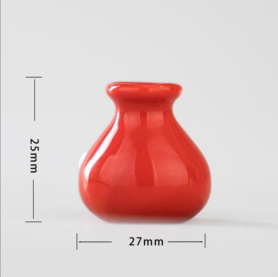Miniature Jingdezhen Ceramic Vase Fridge Magnet