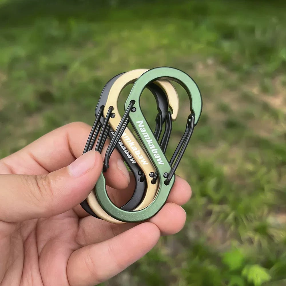 Aluminum Alloy S-shaped/8-shaped Carabiner