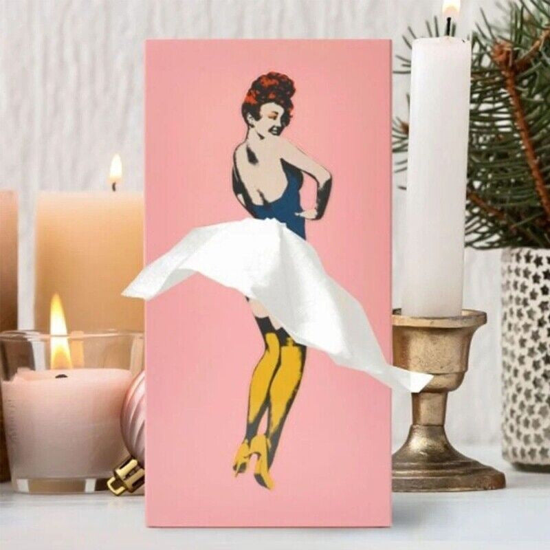 Marilyn Monroe Flared Skirt Tissue Box