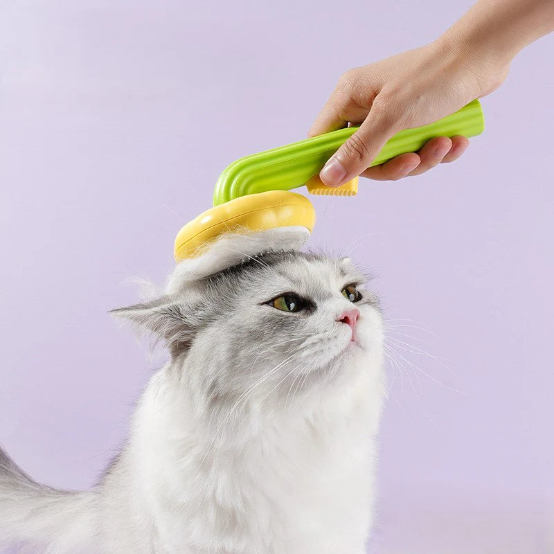 Sunflower Shape Pet Hair Brush