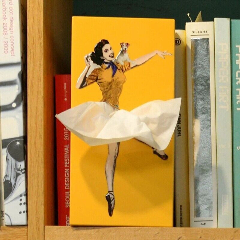 Marilyn Monroe Flared Skirt Tissue Box